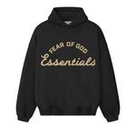 Худи Fear of God Essentials 90's Hoodie 'Faded Black' 1