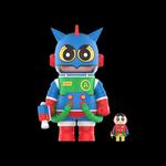 Фигурки Pop Mart Mega Space Molly Crayon Shinchan Action Kament 100% & 400% Set 1