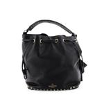 Сумка-ведро Rockstud Top Handle Leather среднего размера 1