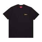 Футболки Supreme Washed Script Short-Sleeve Top 'Черный' 1