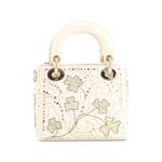 Сумка-сэтчел Lady Dior Chain Bag Embroidered размера мини 2
