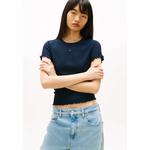 Топ с защипами из сейрсакера Slim - Tommy Jeans 1
