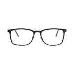 Очки Saint Laurent Square Frame Metal Optical Frames 'Black/Transparent' 1