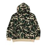 Худи BAPE Marbling Camo Relaxed Fit Pullover Hoodie 'Green' 2