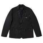 Блейзеры Prada x Raf Simons Leather Blazer «Черный» 1