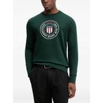 logo-print crew-neck sweatshirt 1
