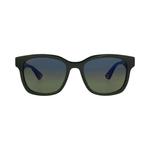 Очки Gucci Square-Frame Recycled Acetate Sunglasses 'Green/Blue' 1
