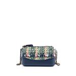 Сумка через плечо Tweed Gabrielle Double Zip Clutch with Chain (2019 год) 1