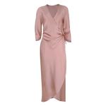 V-neck wrap dress 1