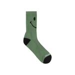 Носки и колготки Market Smiley Oversized Socks 'Sage' 1