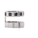Серьги-каффы Arch Zirconia Double 2