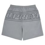 Шорты Supreme Big Logo Nylon Short 'Серый' 2