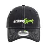 Кепки Stussy x NEW ERA 9twenty Sport Strapback 'Черный' 1