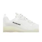 Кроссовки Balenciaga Triple S Sneaker «Clear Sole — White» 2