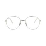 Dior круглые оптические очки 'Palladium/Transparent' 1
