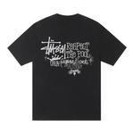 Топы Stussy Respect The Pool Tee Pigment Dyed 'Black' 2