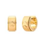 Серьги-кольца Spot The Spade Metal Huggies Earrings - Gold KH267 1