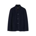 peacoat padded in wool blend mélange 1