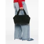 suede top-handle tote bag 2