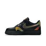 Кроссовки Nike Air Force 1 Low 'Смещенный свуш - Черный' 3