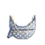 Сумка-хобо Loop Monogram Jacquard Denim 1