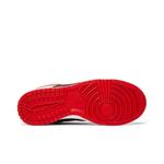 Кроссовки Nike Dunk Low 'White Black Red' 4