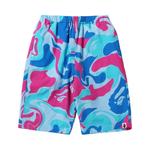 BAPE Marble Camo Shorts 'Синий' 1