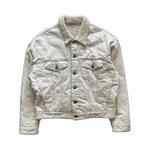 Джинсовая куртка Yeezy Season 5 Sherpa Denim Work Jacket 'Ivory' 1