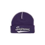 Бини Supreme Contrast Stitch Beanie 'Purple' 1