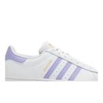 Кроссовки Adidas Superstar 'White Light Purple' 2