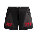 Шорты Kith Mesh Turbo Short 'Black' 1