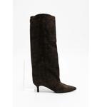 croc-effect Matilda boots 1