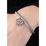 Enjoy Bracelet SAJE27 Сталь Кристаллы 3