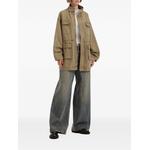 drawstring-waist multi-pocket jacket 2