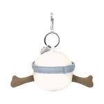 Брелоки и шнурки Jellycat Amuseables Sports Golf Bag Charm 'White' 2