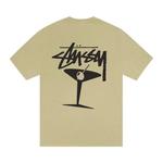 Верхи Stussy Martini Tee Pigment Dyed 'Вяз' 2