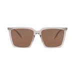 Квадратные солнцезащитные очки Saint Laurent 'Nude/Brown' 1