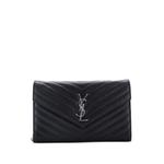 Сумка через плечо Classic Monogram Wallet on Chain Matelasse Chevron Leather Medium 1