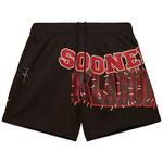 Cactus Jack от Travis Scott x Mitchell & Ness Шорты Университета Оклахомы 'Brown' 1