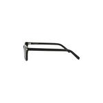 Saint Laurent Round Frame Acetate Sunglasses «Черный» 3