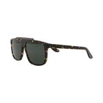 Солнцезащитные очки Gucci Aviator 'Havana/Green' 3