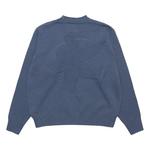 Топ Stussy Surfman Mock Sweater 'Вымытый синий' 2