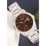 Мужские аналоговые часы MTP-1302DD-5AV с серебристым стальным браслетом 4