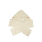 Шарф Honorine фактурной вязки с капюшоном 1