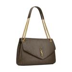Сумки через плечо Saint Laurent Large Calypso Chain Bag 'Light Musk' 3