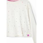 Desigual Детская футболка с длинным рукавом в горошек 3