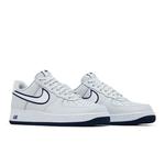 Кроссовки Nike Air Force 1 '07 'Embroidered Swoosh - Photon Dust Navy' 8