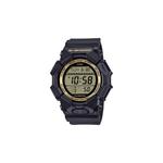 GD-010GB-1A9 Мужские цифровые часы с черным смоляным ремешком 1