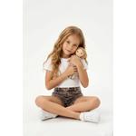 Gül Kurusu Детские однотонные джинсовые шорты и бермуды Tkdss26Sr00015 2
