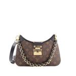 LV Twinny Handbag Monogram Canvas and Reverse Monogram Canvas with Leather shoulder bag 1